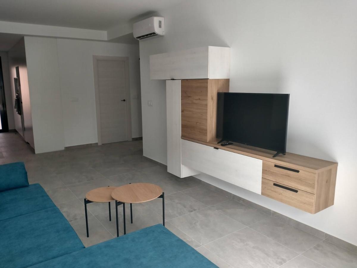 Modern Nieuwbouwappartement Aan Het Strand Van De Mar Menor In Santiago De La Ribera โลปากัน ภายนอก รูปภาพ