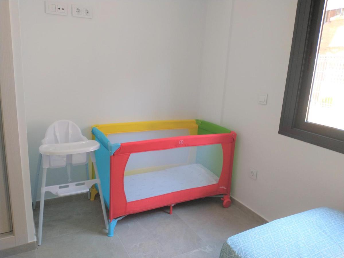 Modern Nieuwbouwappartement Aan Het Strand Van De Mar Menor In Santiago De La Ribera โลปากัน ภายนอก รูปภาพ