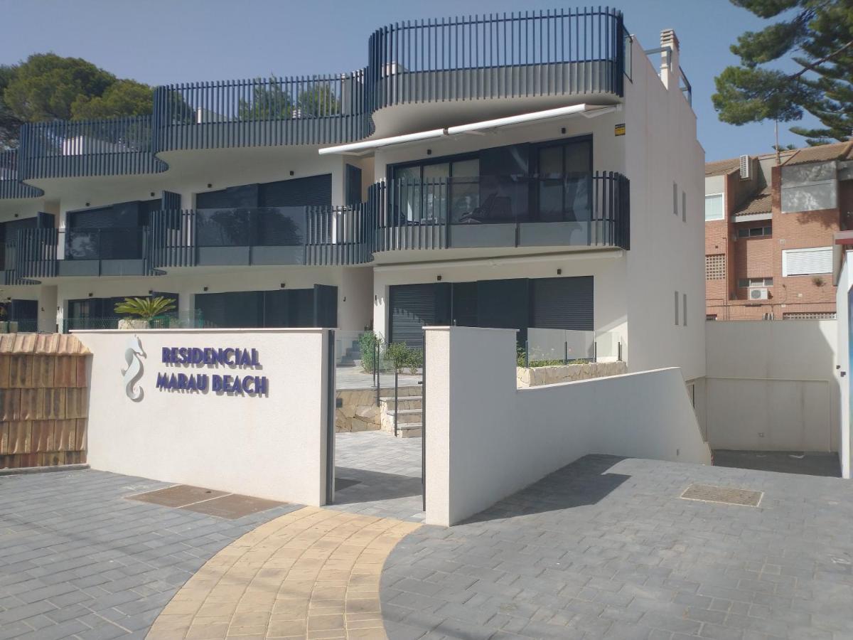 Modern Nieuwbouwappartement Aan Het Strand Van De Mar Menor In Santiago De La Ribera โลปากัน ภายนอก รูปภาพ
